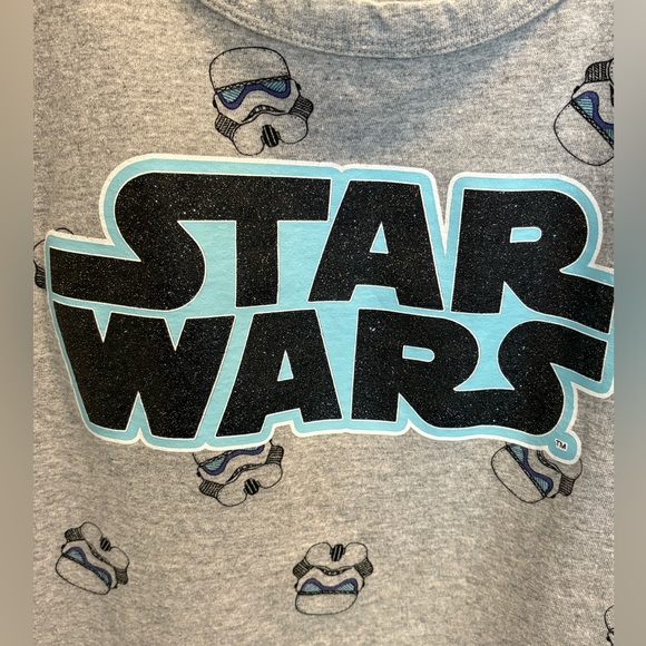 Women’s Disney Star Wars T-shirt Short Sleeve Top Storm Trooper Cotton Tee 2XL - Picture 1 of 11